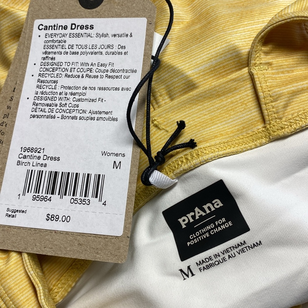 NWT prAna Women's Cantine Dress - Picture 5 of 5